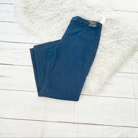 New York & Company Studio Blue Denim Boot Cut City Stretch Jeans Size 16 Petite - Picture 5 of 5